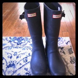 Women’s wide calf tall Hunter Boots